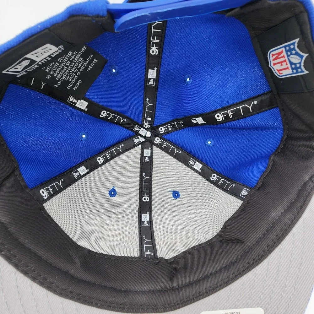 New Era Buffalo Bills 9Fifty Snapback Hat Blue Adjustable Classic Logo Cap NEW‎